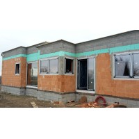 Novostavba rodinného domu s garážou v obci Abrahám